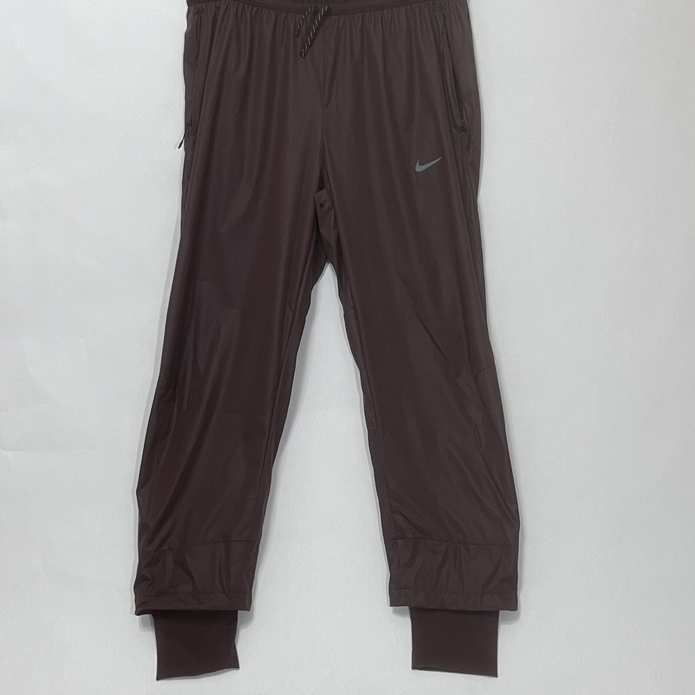 Nike Running Division Phenom Pants Brown Men Size Large Storm Fit FB8542-227